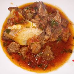 A picture of #Beef challenge.
