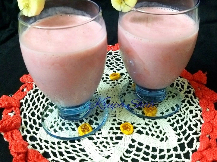 Recipe Strawberry banana smoothie the Delicious Perfect