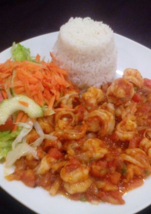 Una foto de Camarones Rancheros