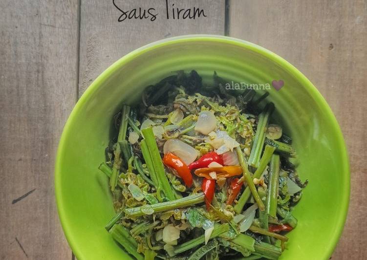 131. Tumis Pakis Saus Tiram