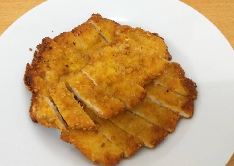 Langkah Mudah untuk Membuat Chicken katsu miao miao yang Bikin Ngiler