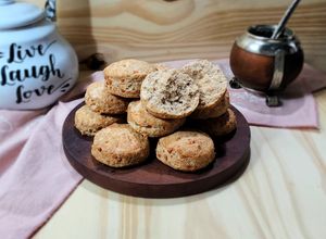 Una foto de 🧉🧀Scones integrales de queso 🧀🧉
