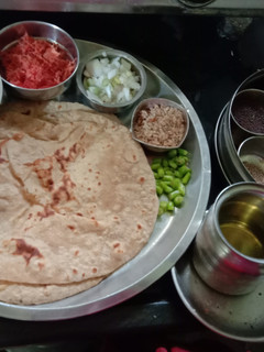 A picture of Leftover roti noodles.