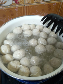 Foto resep Resep pentol bakso ayam kenyal
