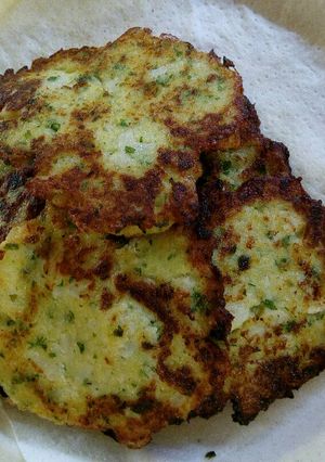 Karfiolos burgonya lepény recept fotója