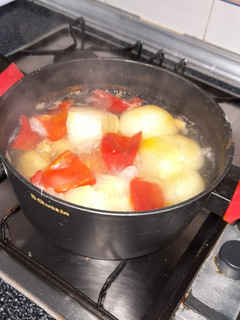 Una foto de Encebollado