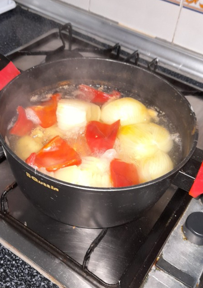 Una foto de Encebollado