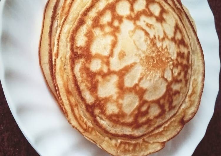 Recipe of Quick Lemon pancakes