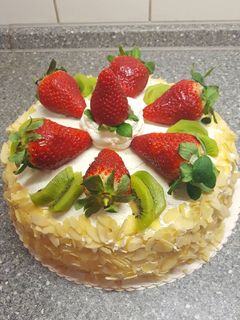 صورة لوصفة كيكة اسفنجية 🎂