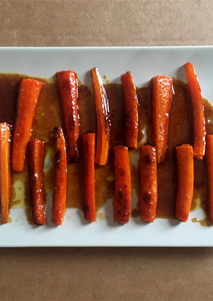Una foto de Zanahorias caramelizadas