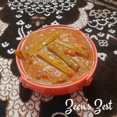 A picture of Hyderabadi Sojni ki Phalli ka Sherwa.