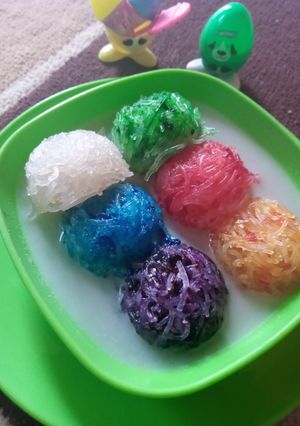 Foto resep Putu Mayang Rainbow Bihun