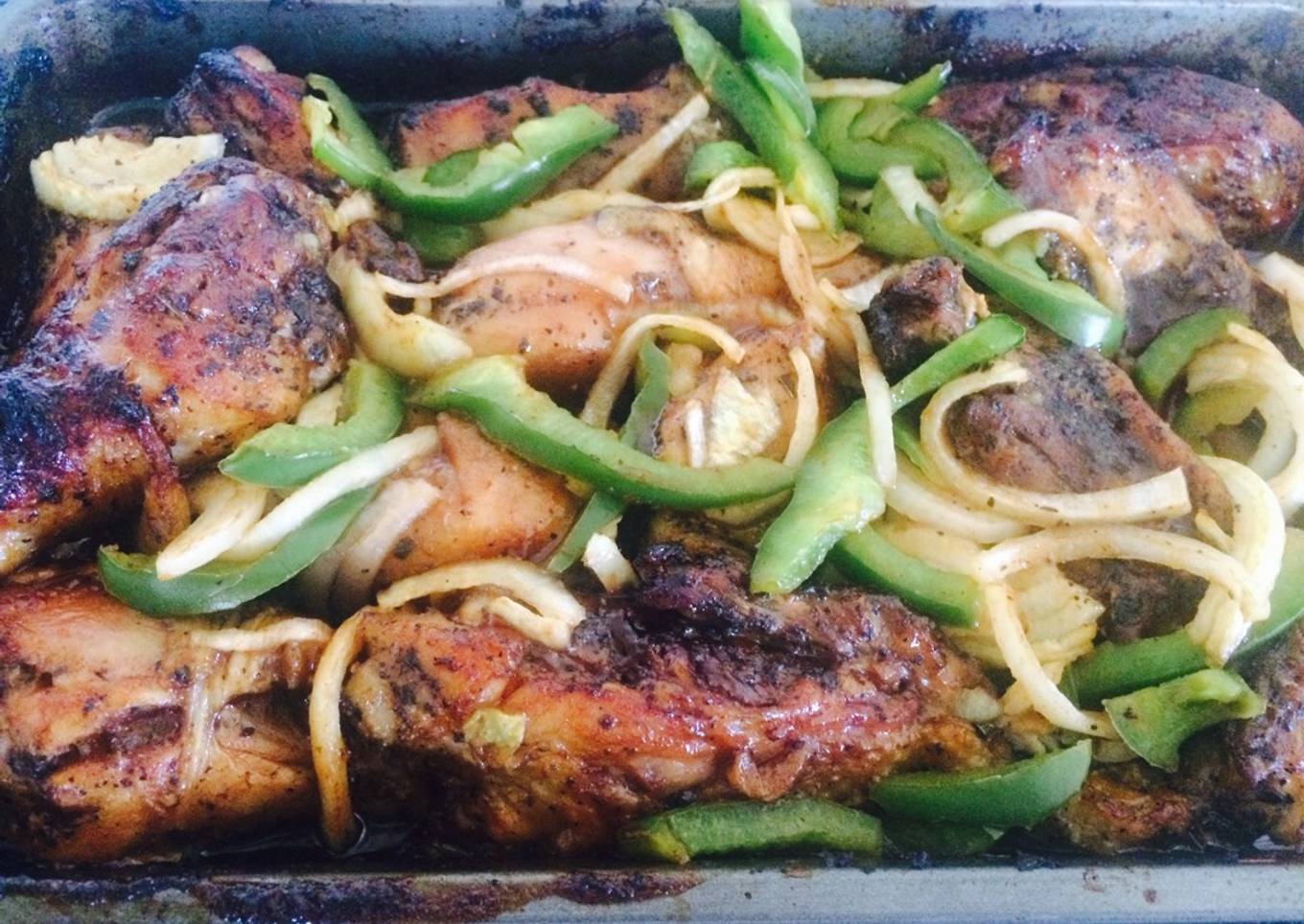 Pollo horneado