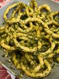 Long Busiate Trapanesi with Homemade Genovese Pesto