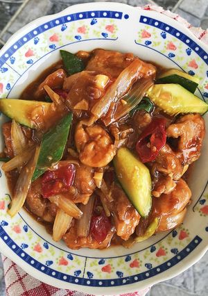 Foto resep Ayam asam manis pedas
