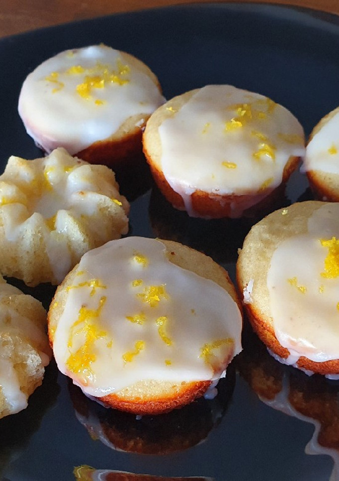 Una foto de Muffins de limón