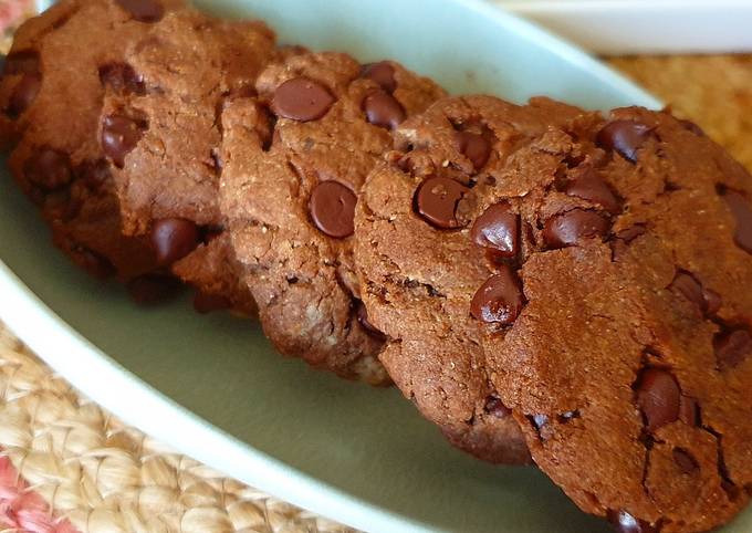 Recette Délicieuse Cookies tout choco