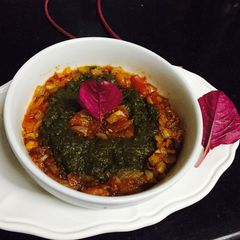 A picture of Amaranthus red Chaulai saag.
