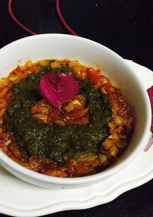 A picture of Amaranthus red Chaulai saag.