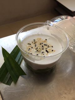 รูปของ เปียกปูนใบเตยกะทิสด