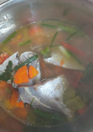 Foto resep Sup ikan bawal putih
