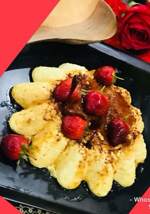A picture of Whosayna’s Caramel Creame Pudding.