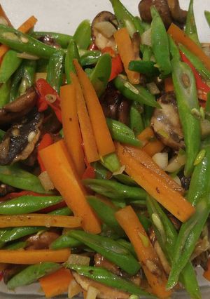 Foto resep Tumis sayur sapu bersih kulkas