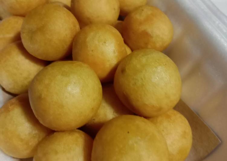 Resep Bola ubi kopong Anti Gagal