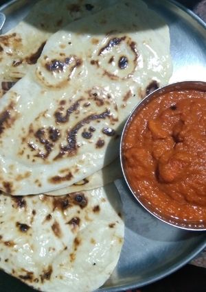 சாஃப்டான பட்டர் நாண் செய்முறை முக்கிய புகைப்படம்