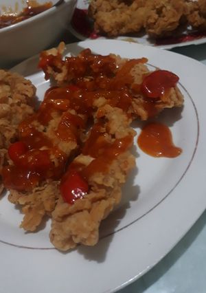 Foto resep Ayam Koloke (Ayam saus asam manis)