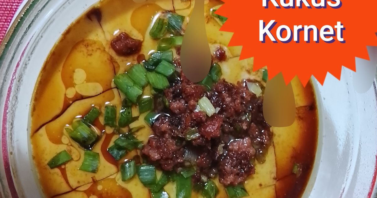 Telur Kukus Kornet sapi