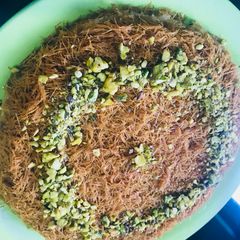 A picture of Kunafa.