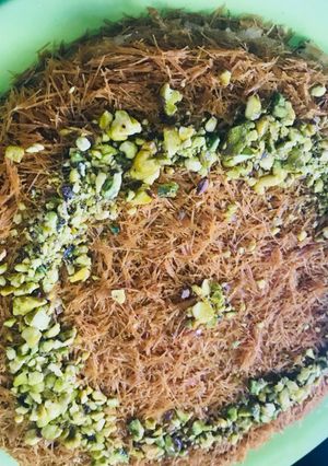 A picture of Kunafa.