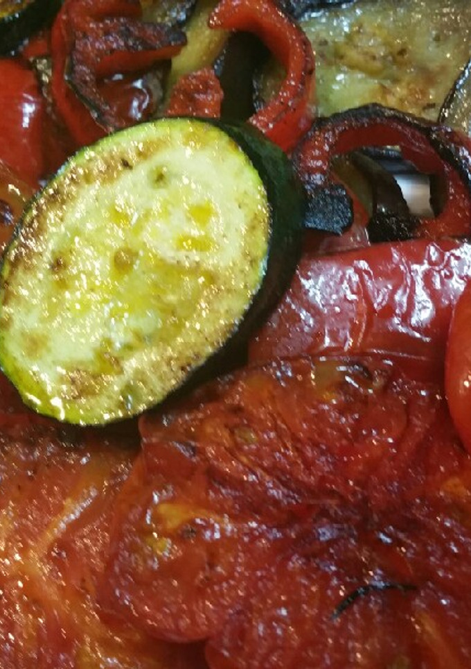 Una foto de Parrilla de verduras
