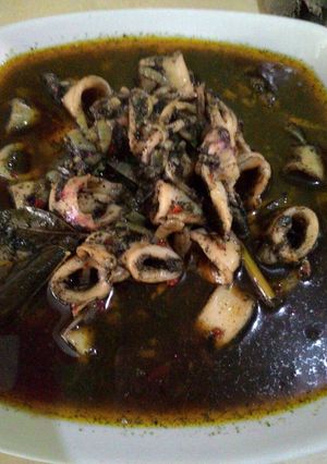 Foto resep cumi item