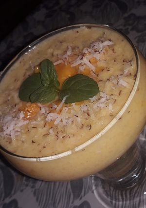 A picture of Mango kheer.