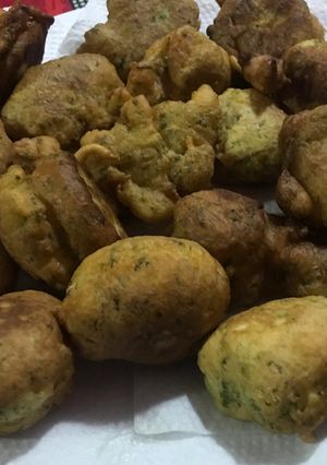 Una foto de Buñuelos de acelga 👩🏻‍🍳❣️