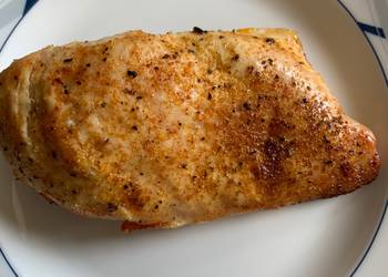 Recipe: Delicious Oven Baked Chicken Breast skinlessboneless