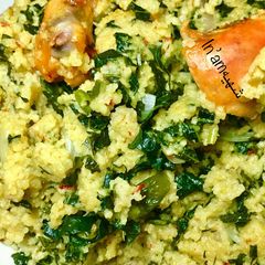 Veggie couscous A picture of Veggie couscous.