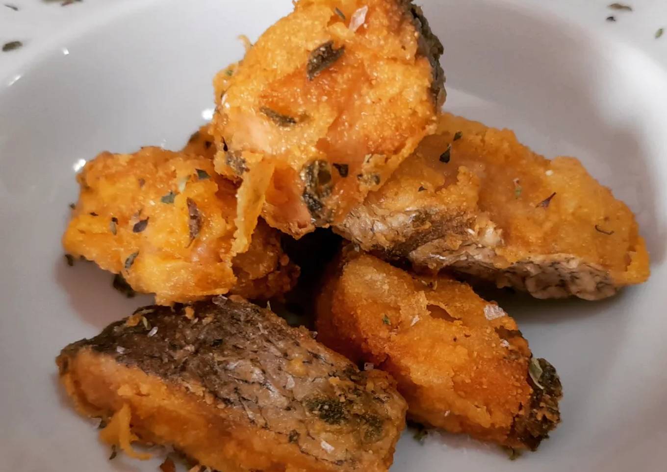 Bienmesabe de merluza (con adobo picante)