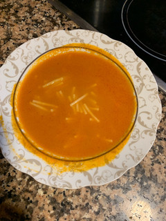 Una foto de Sopa de almejas