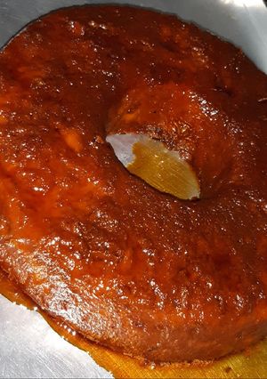 Una foto de Budín de pan