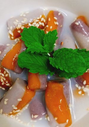 Hình của món Chè khoai dẻo.