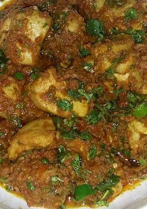 A picture of Chicken masala.