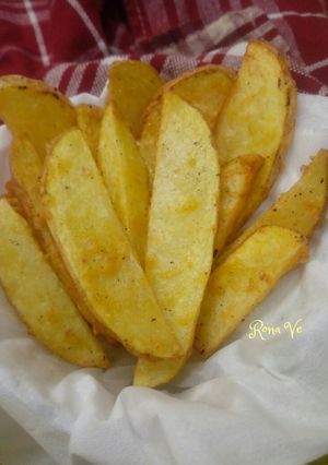 Foto resep Potato wedges simple