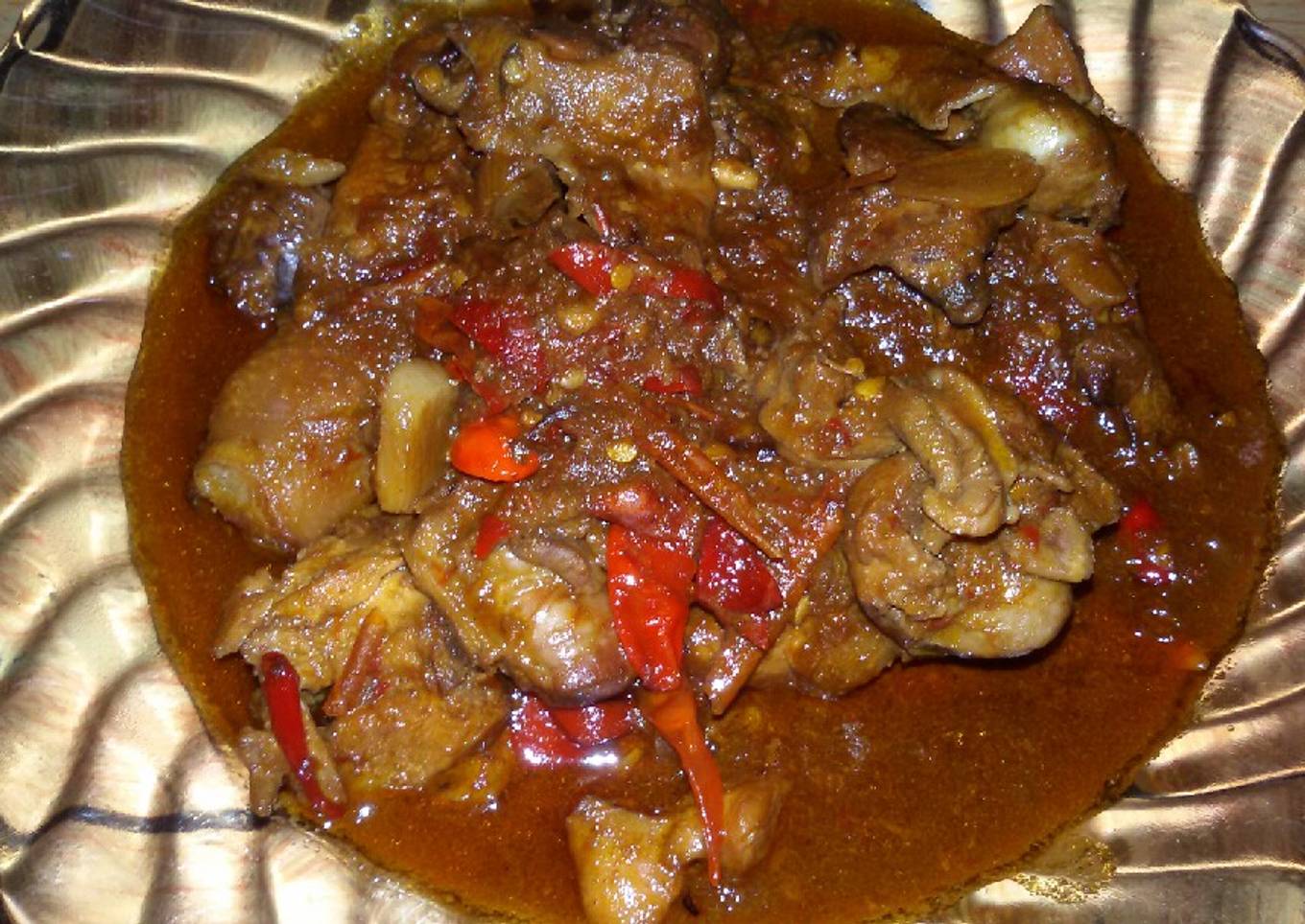 Rica ayam ati ampela