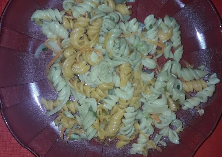 Fideos con caldo coreano