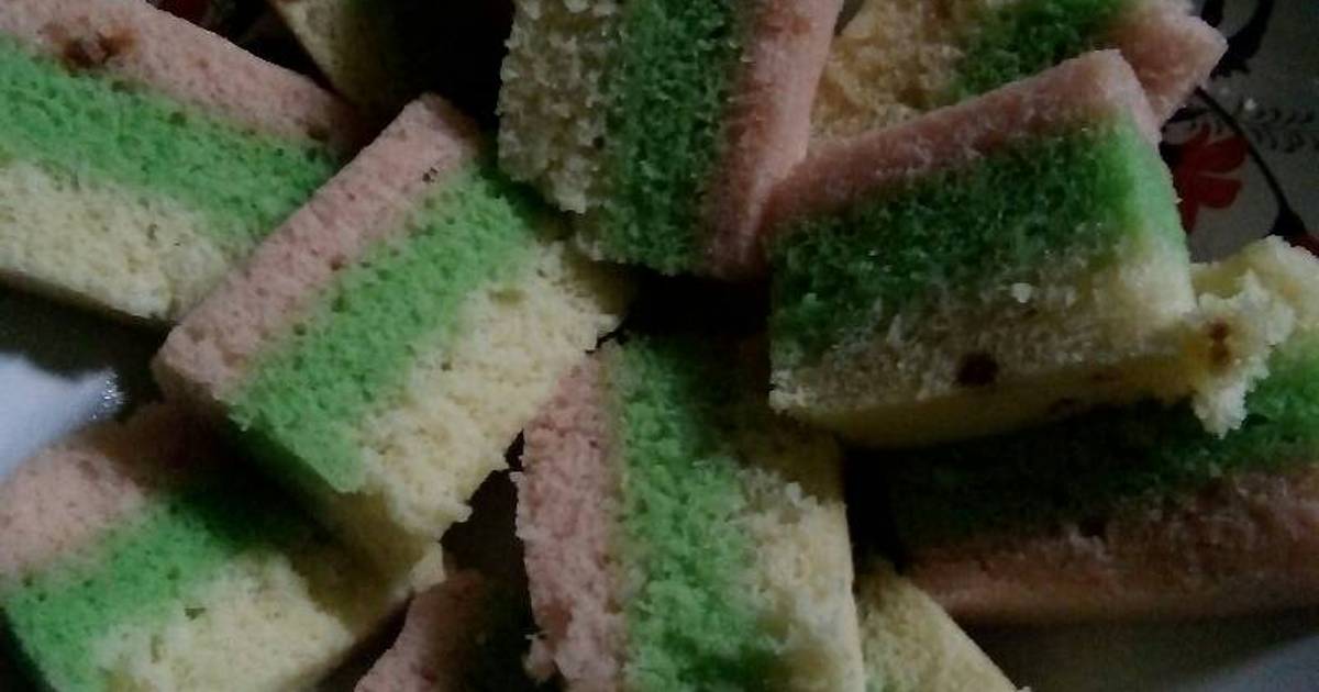 Resep Bolu Kukus Warna Oleh Ina Zhafran Yoga Cookpad