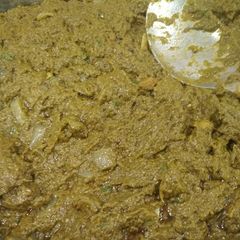 A picture of Sarso ka saag.