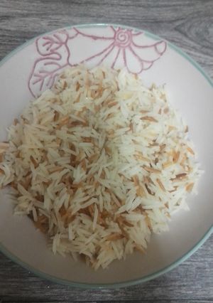 صورة لوصفة رز ذقن الباشا 😆😆(رز الزنقات حلول مصريه)🇪🇬🇪🇬